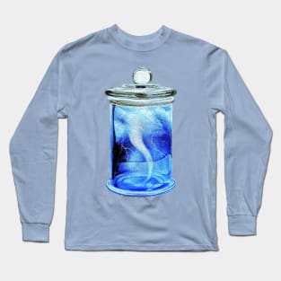 Thunder hurricane twister bottle - Painting Long Sleeve T-Shirt